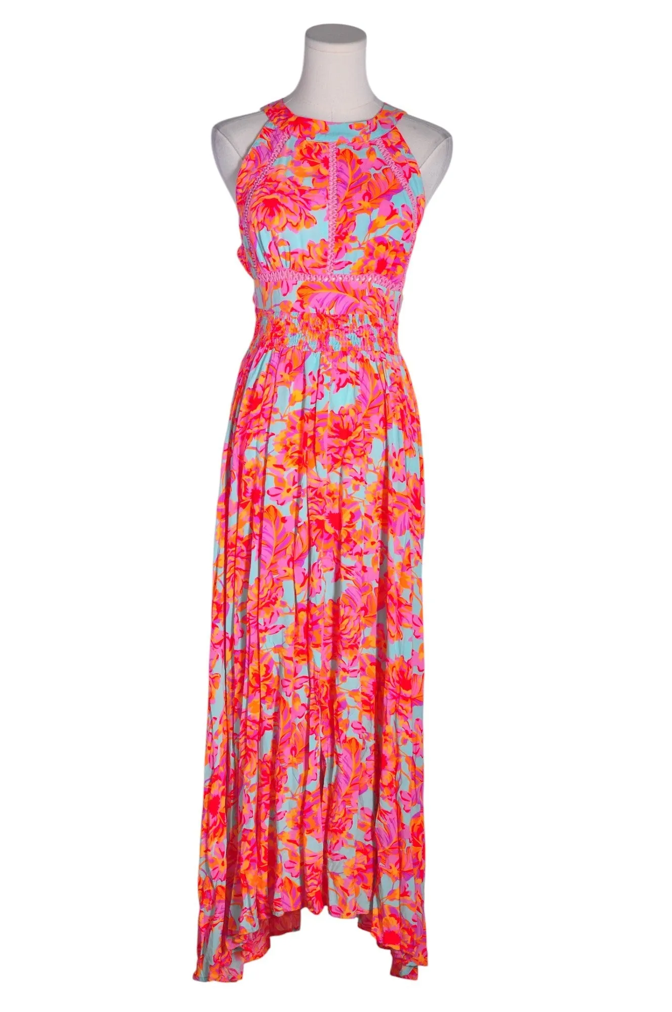 ABEL THE LABEL Women Maxi Dresses Regular fit in Pink - L