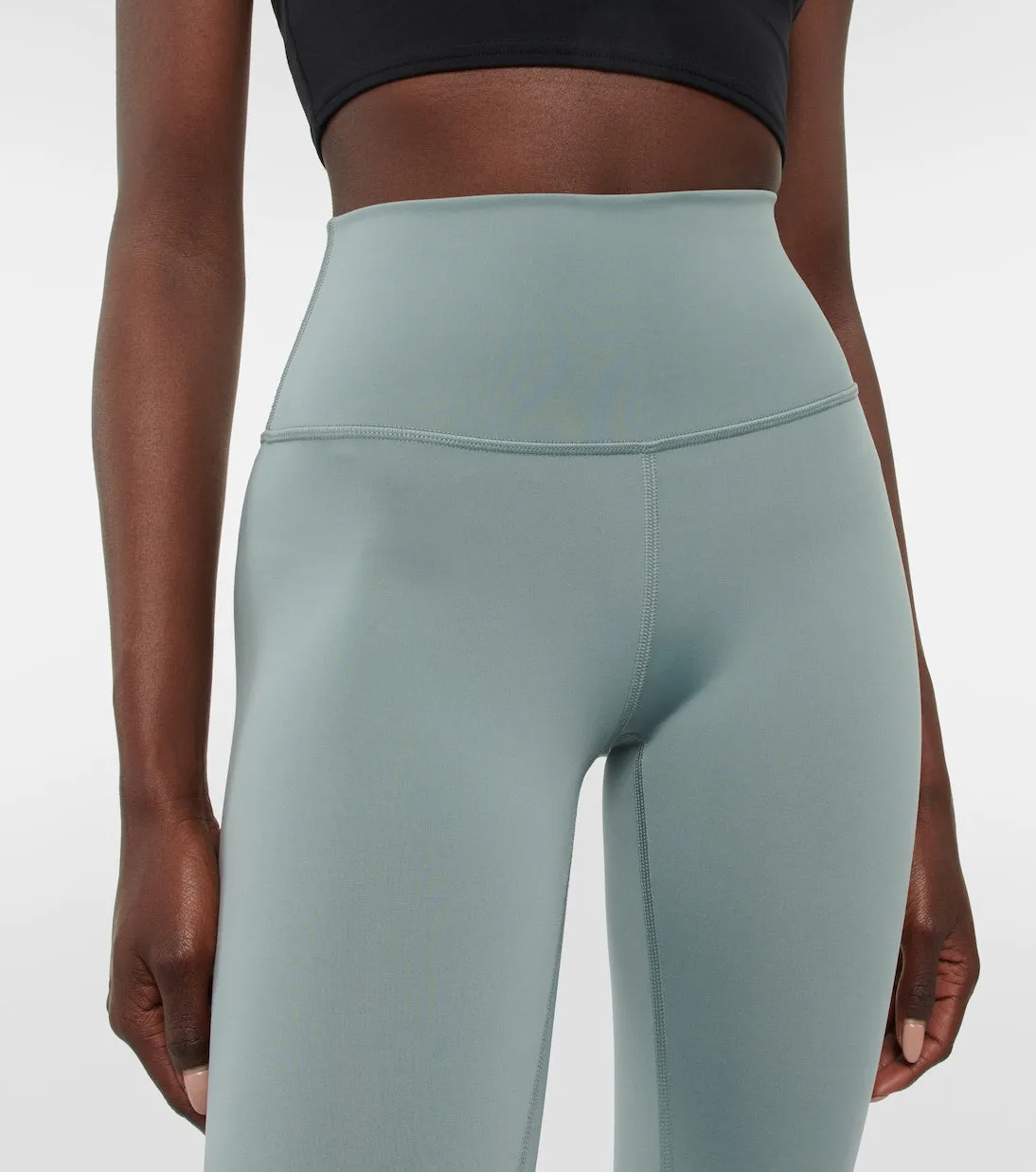 Alo Yoga High Waisted Airlift Leggings, Beige