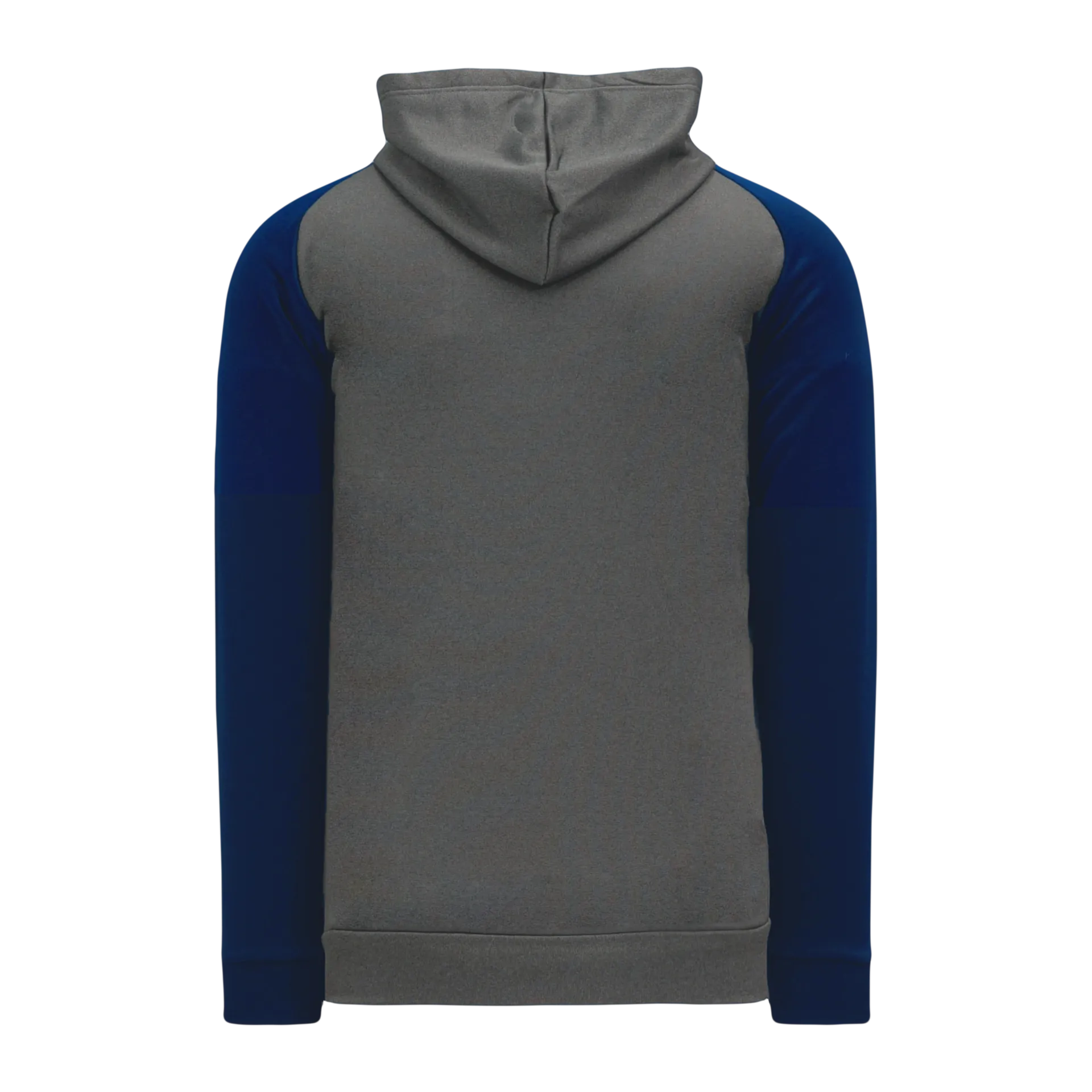 Athletic Knit (AK) A1840A-931 Adult Heather Charcoal/Navy Apparel Sweatshirt
