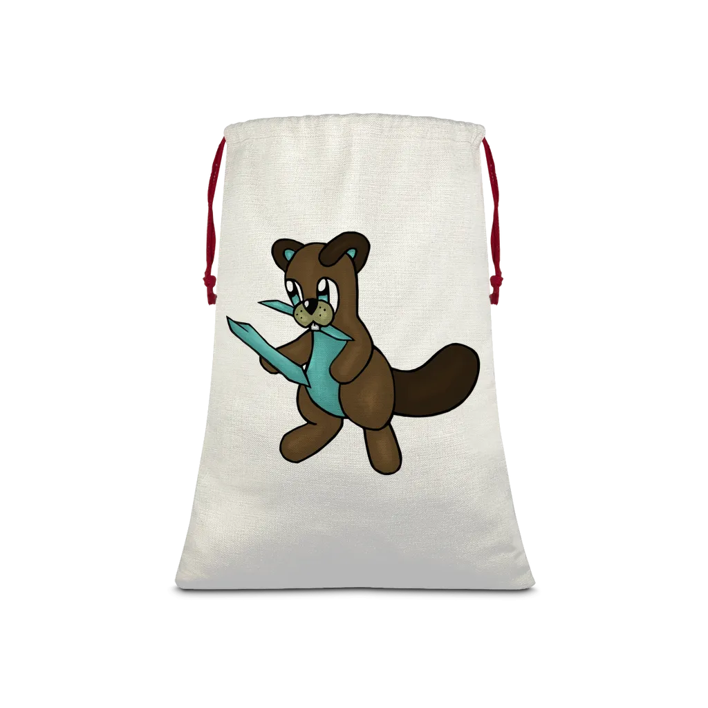 Beatrice Sublimation Linen Drawstring Sack