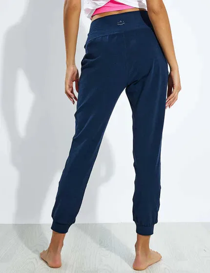 Beyond Yoga Spacedye Jogger in Navy