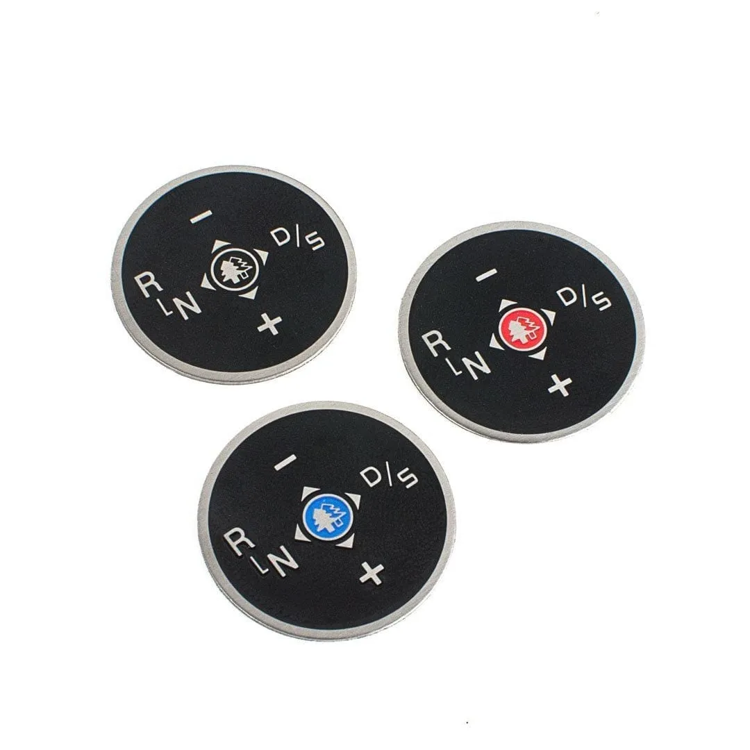 BFI GS1 FULL BILLET SHIFT KNOB AND ALCANTARA BOOT COMBO (F80/82/87/E90  DCT FITMENT)Black Dot Shift Coin