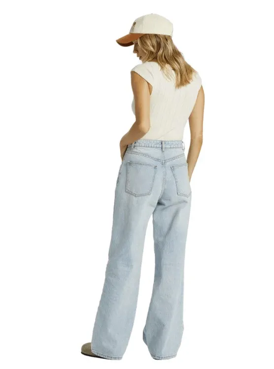 Billabong Aaliyah Baggy Jeans - ALDA BLUE