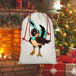 Birdi Sublimation Linen Drawstring Sack