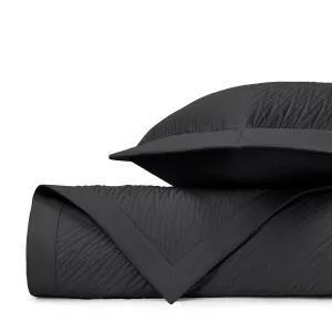 Blaze Quilted Black by Home Treasures