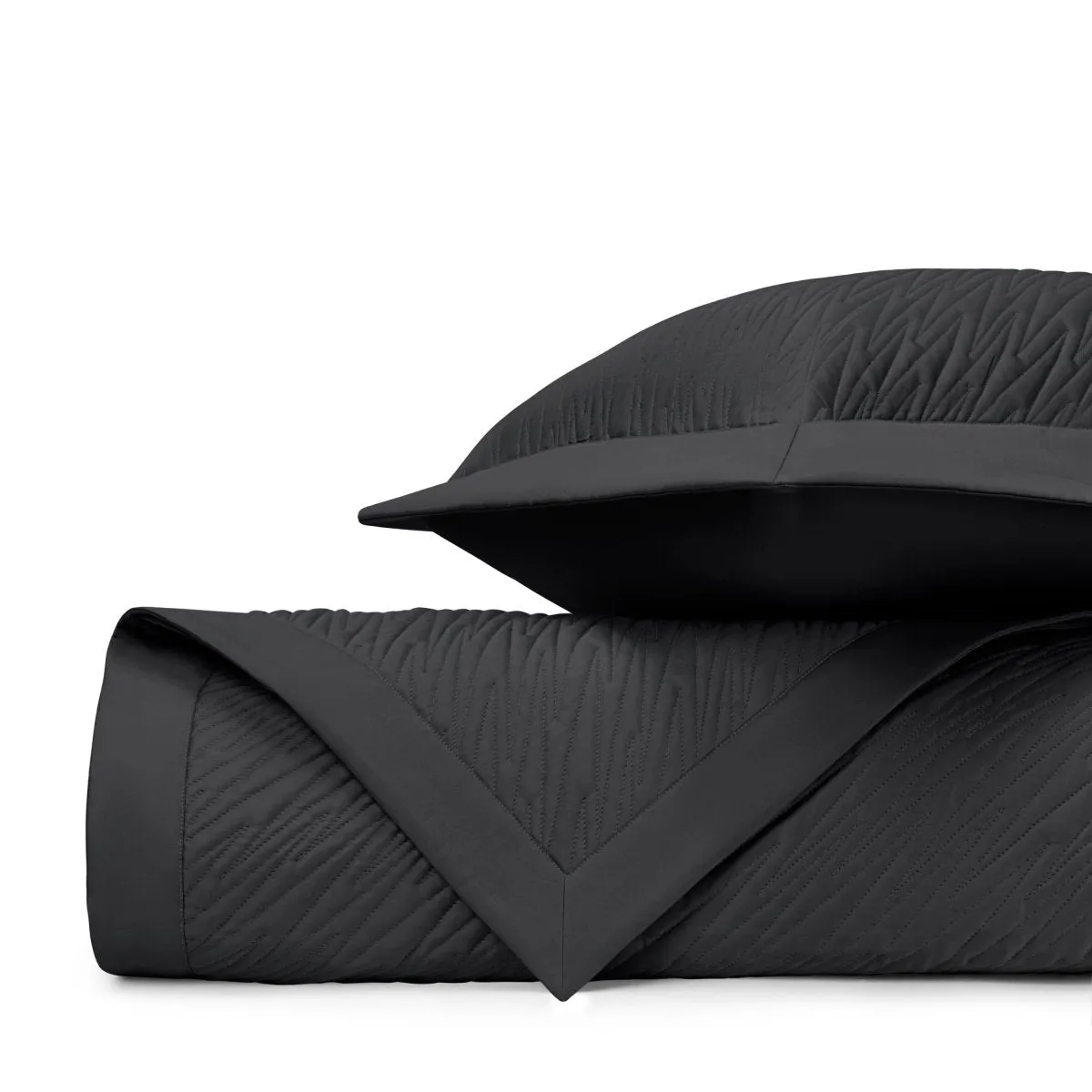 Blaze Quilted Black by Home Treasures