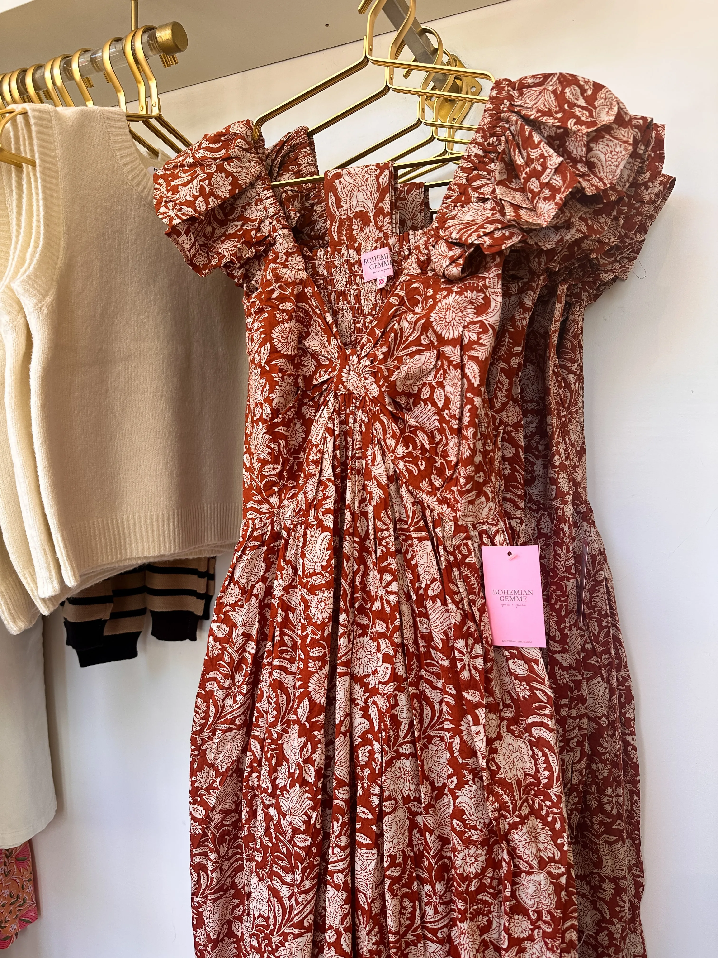 Bohemian Gemme Parker Dress- Fall Floral