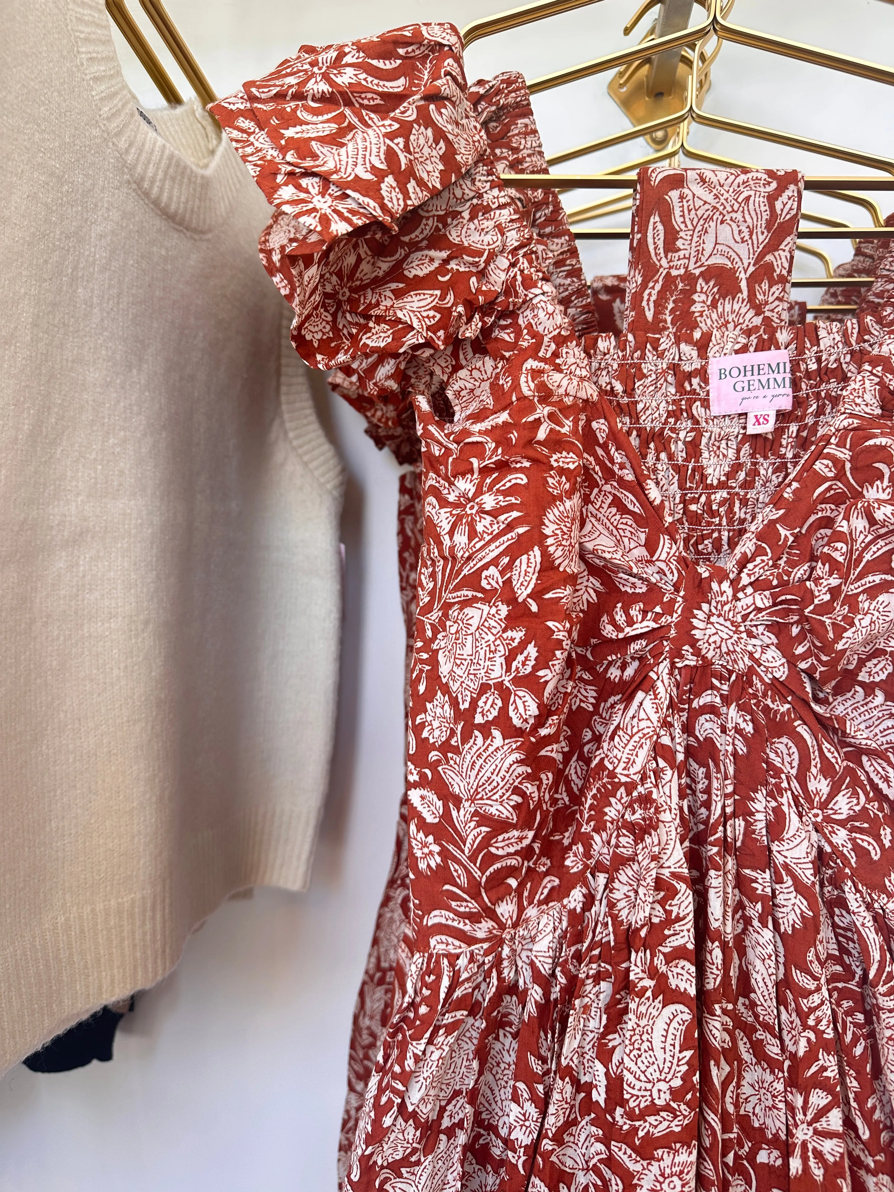 Bohemian Gemme Parker Dress- Fall Floral