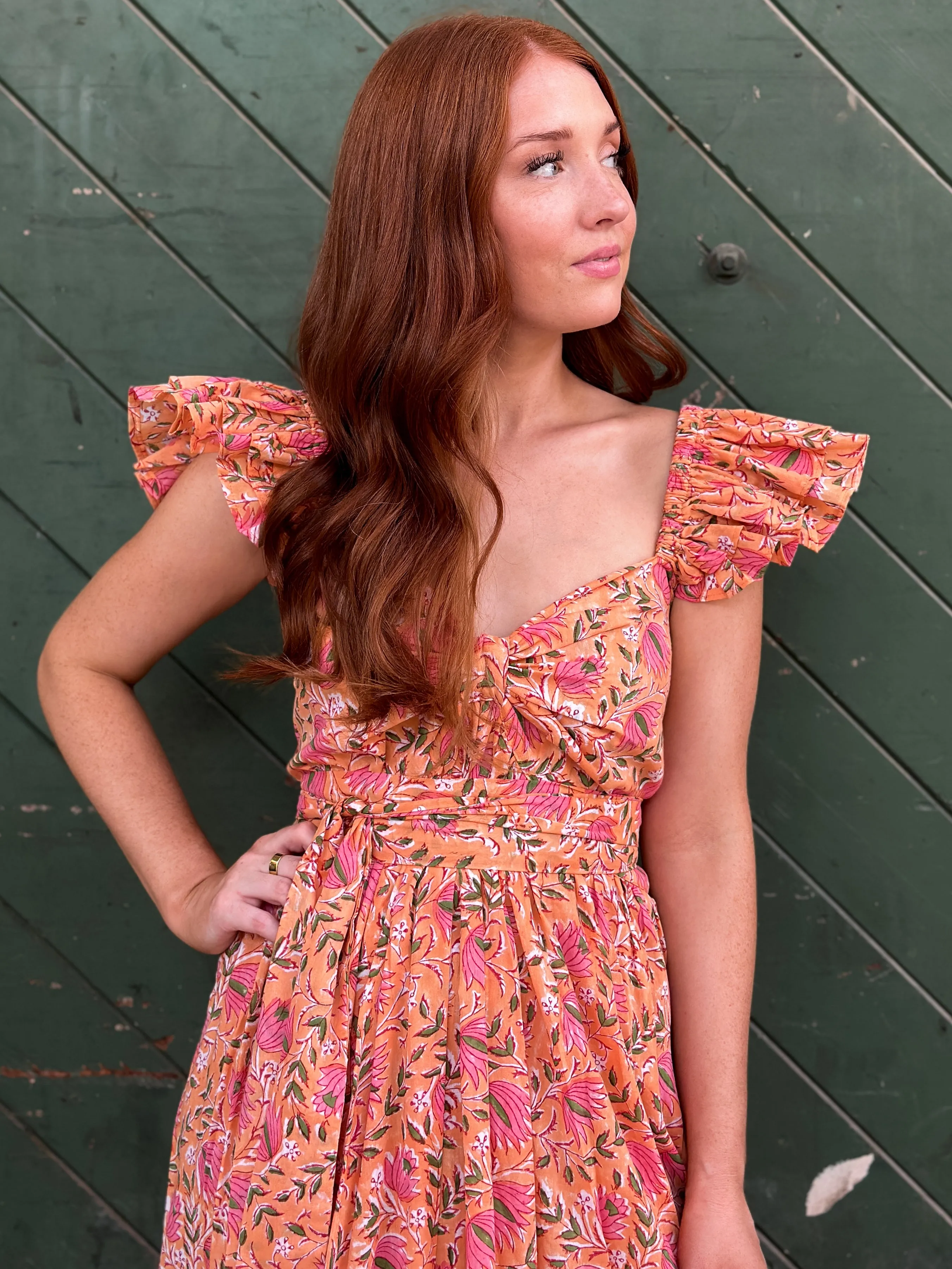 Bohemian Gemme Parker Dress- Fall Floral