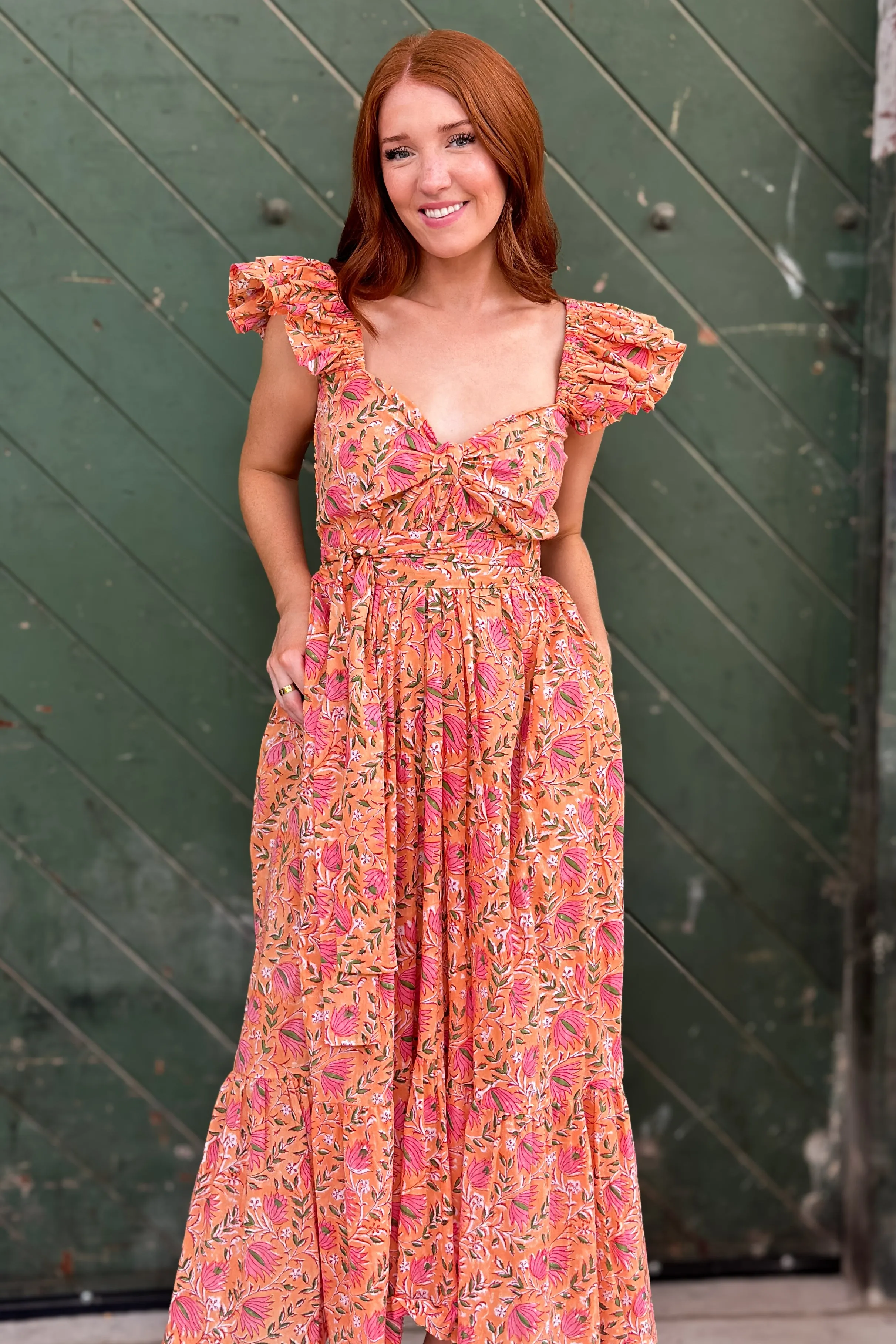 Bohemian Gemme Parker Dress- Fall Floral