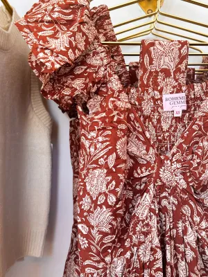 Bohemian Gemme Parker Dress- Fall Floral