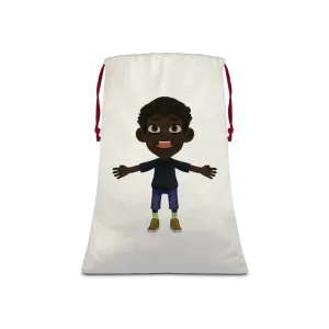 Boy Sublimation Linen Drawstring Sack