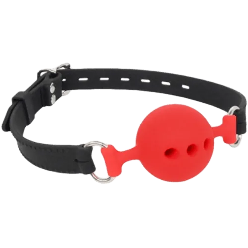 Breathable All Silicone Ball Gag