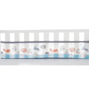 Breathable Baby - Breathable Mesh Cot Liner - Enchanted Forest (2 Sided)