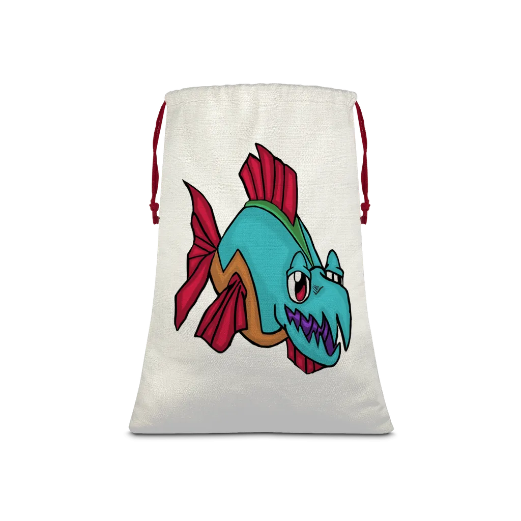 Cannip Sublimation Linen Drawstring Sack
