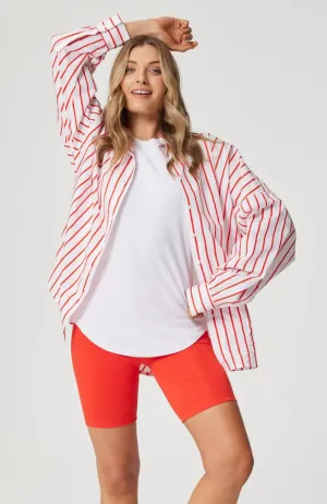 CARTEL AND WILLOW Tia Bike Short Campari