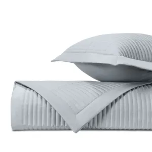 Channel Quilted Blue Gray by Home Treasures