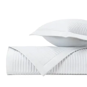 Channel Quilted White by Home Treasures