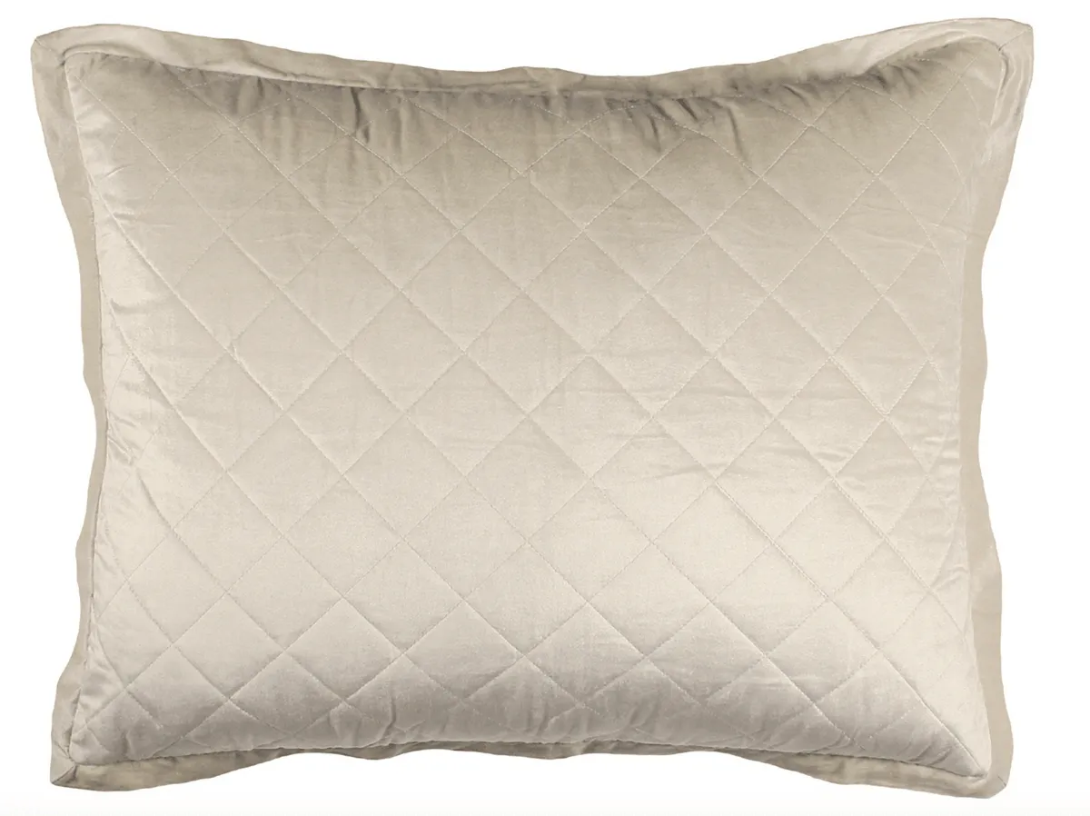 Chloe Ivory Velvet Bedding by Lili Alessandra