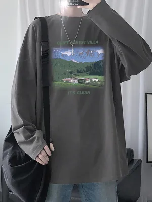 Crew Neck Cotton Loose T-Shirts