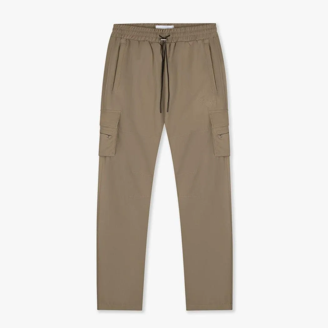 Croyez Technical Cargo Pants Washed Olive