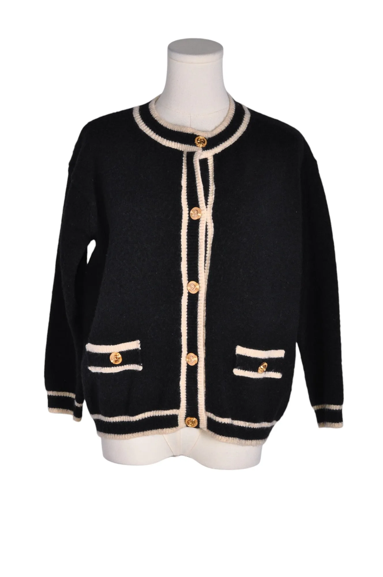 DAZY Women Cardigans Regular fit in Black - S