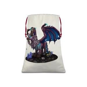 Deviant Dungeon Lurker Sublimation Linen Drawstring Sack