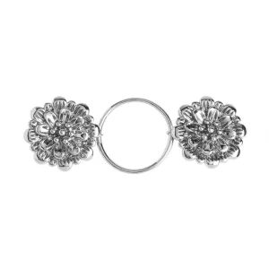 Embrace Fashion Fastener - Raised Flower