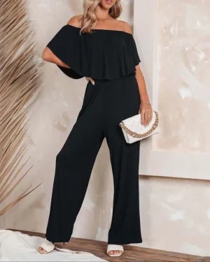 Fashion Leisure Wide Leg Jumpsuit