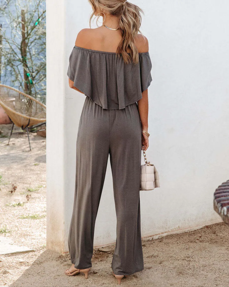 Fashion Leisure Wide Leg Jumpsuit