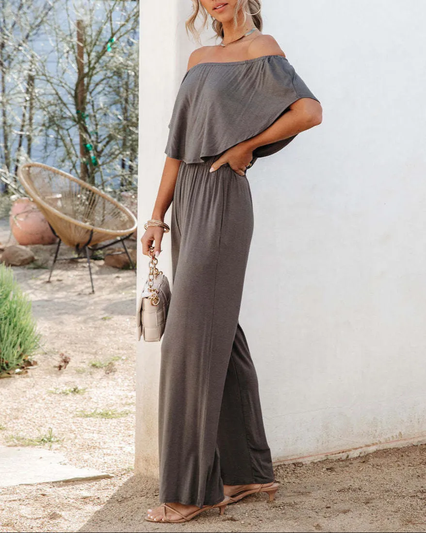 Fashion Leisure Wide Leg Jumpsuit