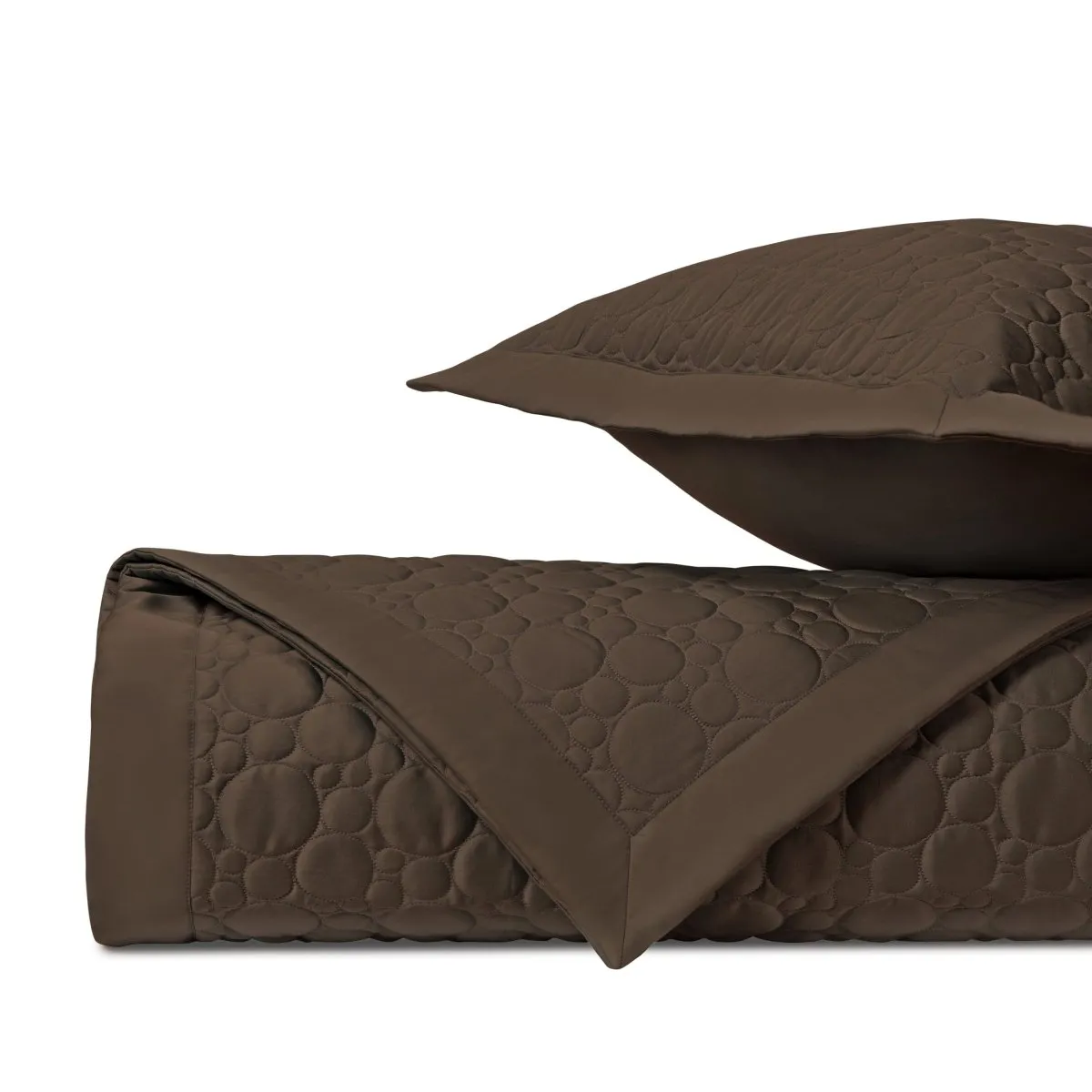 Globe Quilted Chocolate by Home Treasures