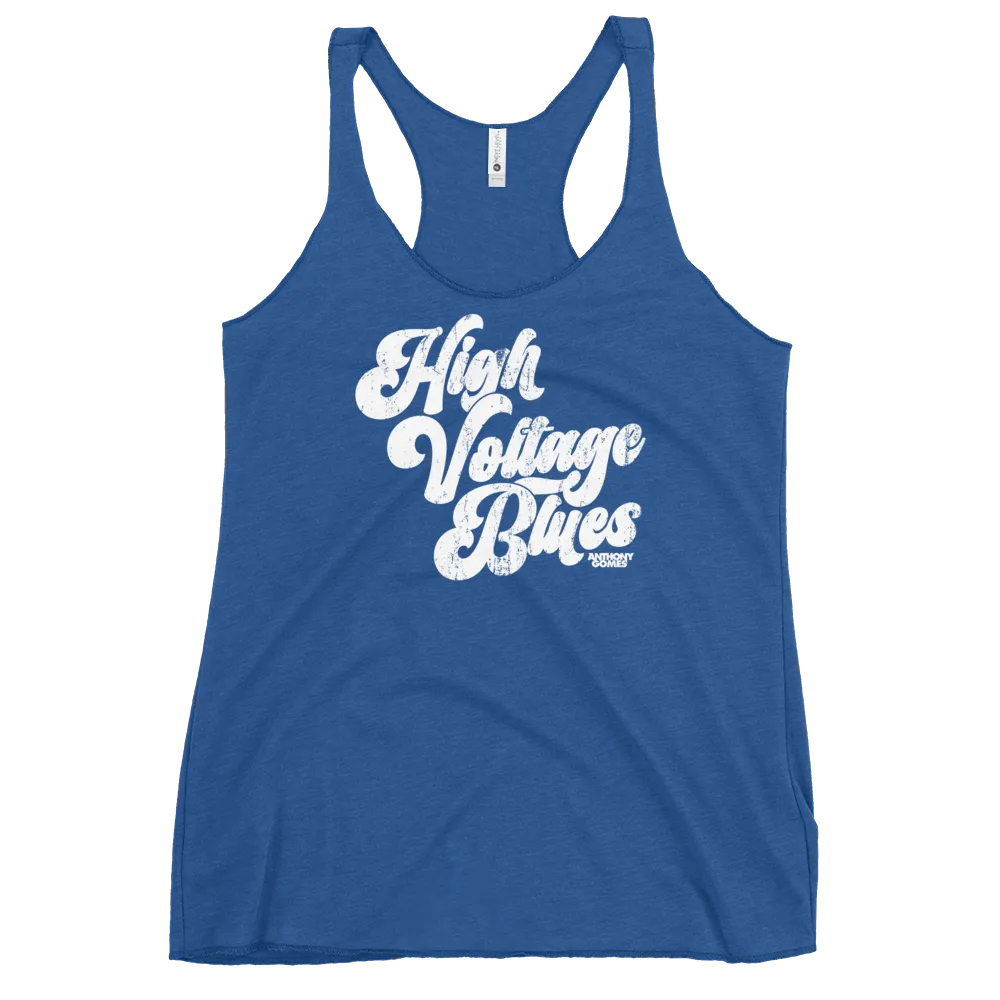 High Voltage Blues Women's Racerback Tank
