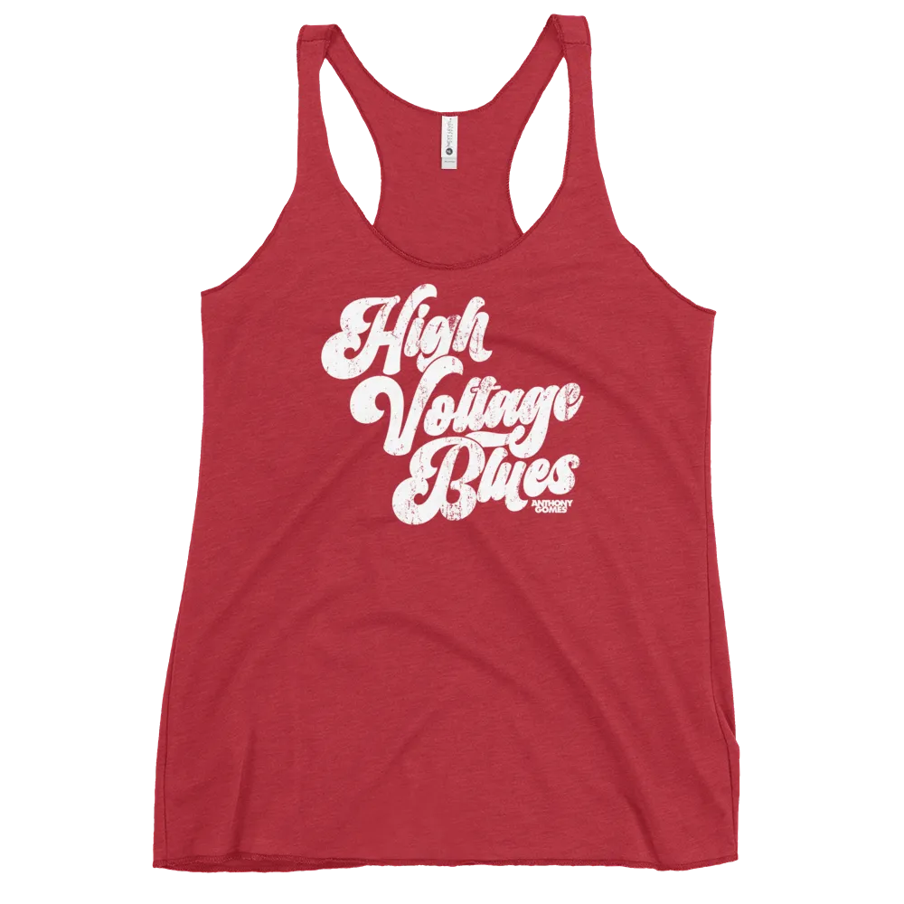 High Voltage Blues Women's Racerback Tank