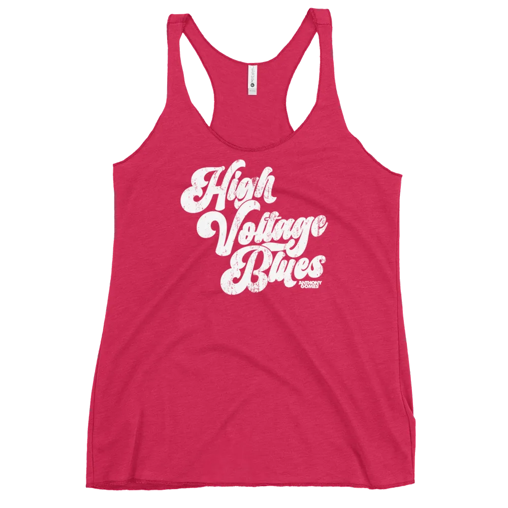 High Voltage Blues Women's Racerback Tank