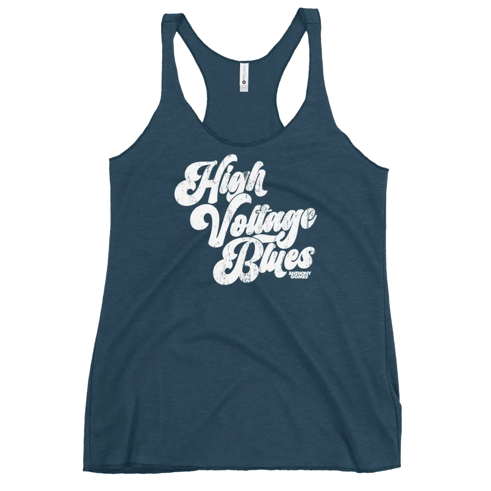 High Voltage Blues Women's Racerback Tank