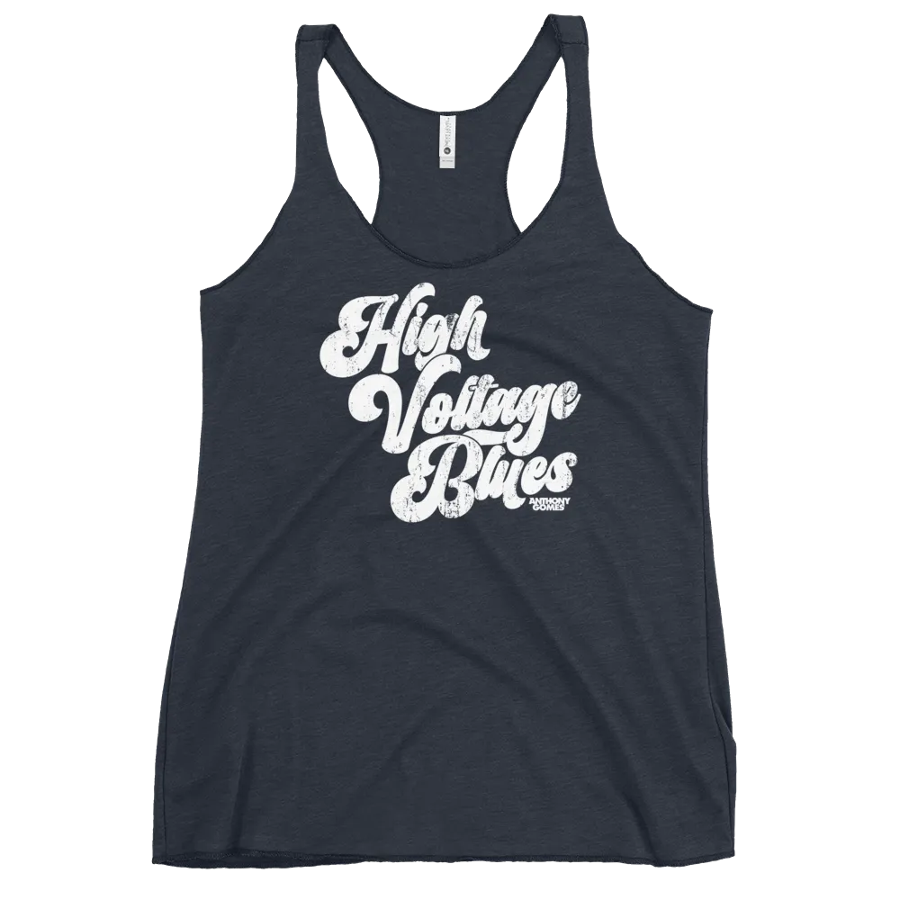 High Voltage Blues Women's Racerback Tank
