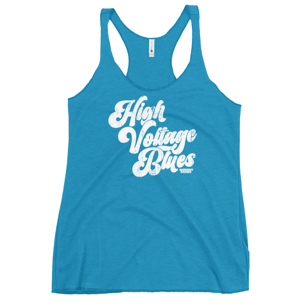 High Voltage Blues Women's Racerback Tank