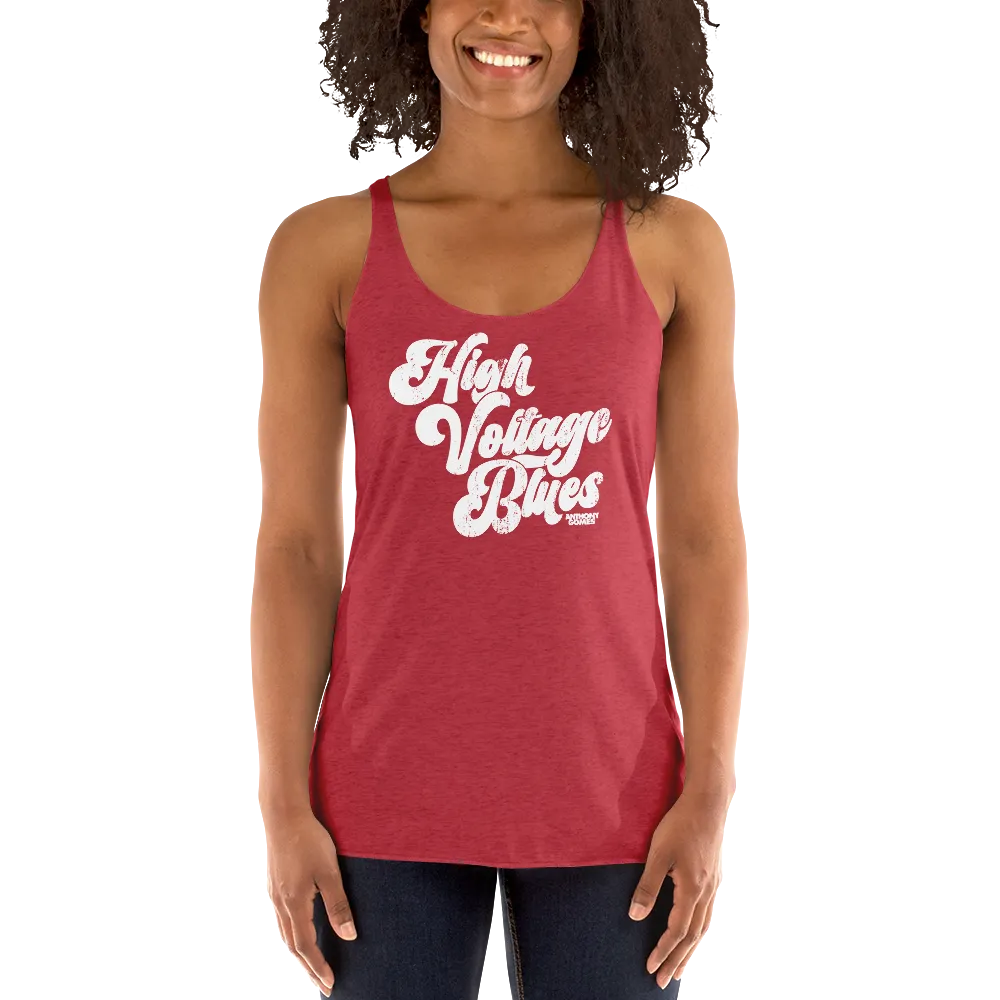 High Voltage Blues Women's Racerback Tank
