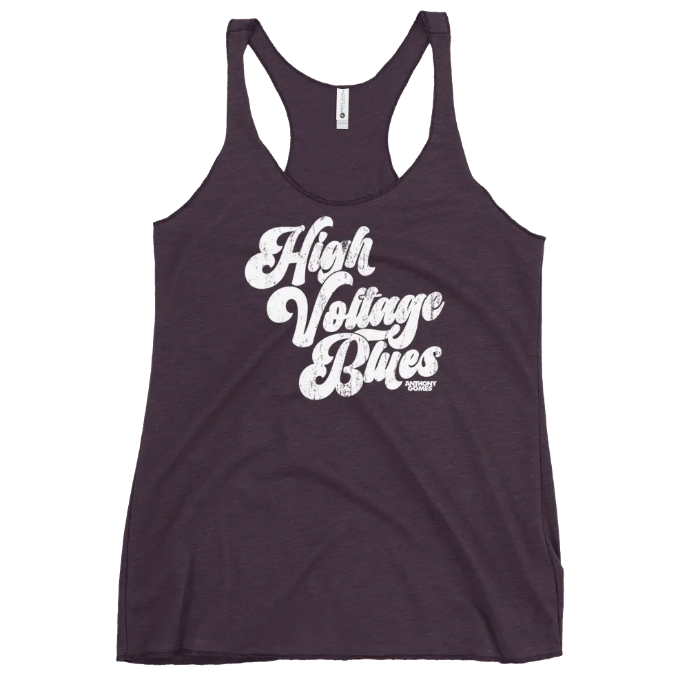 High Voltage Blues Women's Racerback Tank