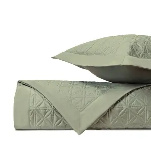 Isla Quilted Crystal Green by Home Treasures