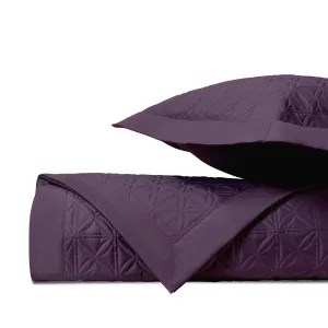 Isla Quilted Purple by Home Treasures