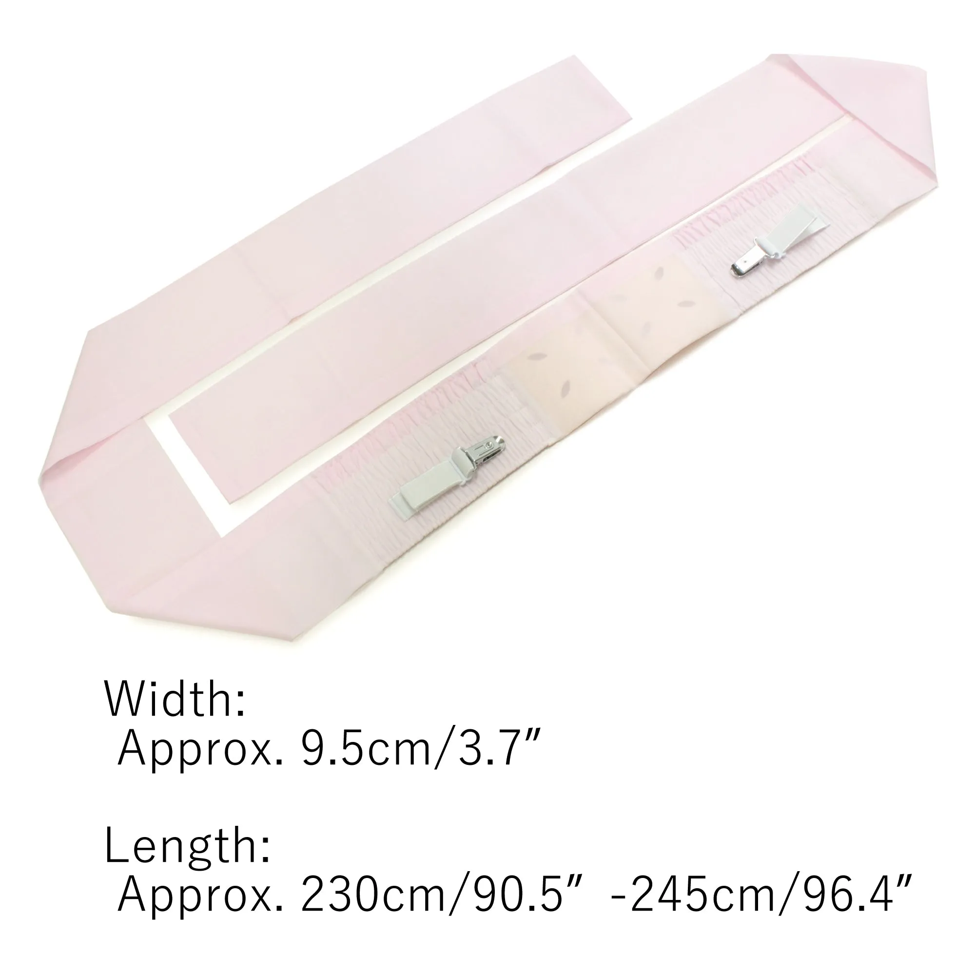 Japanese Kimono Shirring Datejime with Clips - Stretch Azumasugata