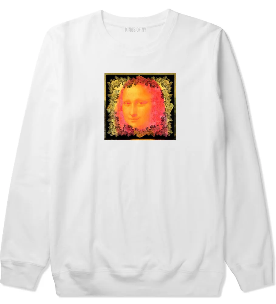 Mona Lisa Painting Art Crewneck Sweatshirt