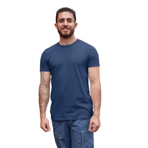 Navy Melange T shirt