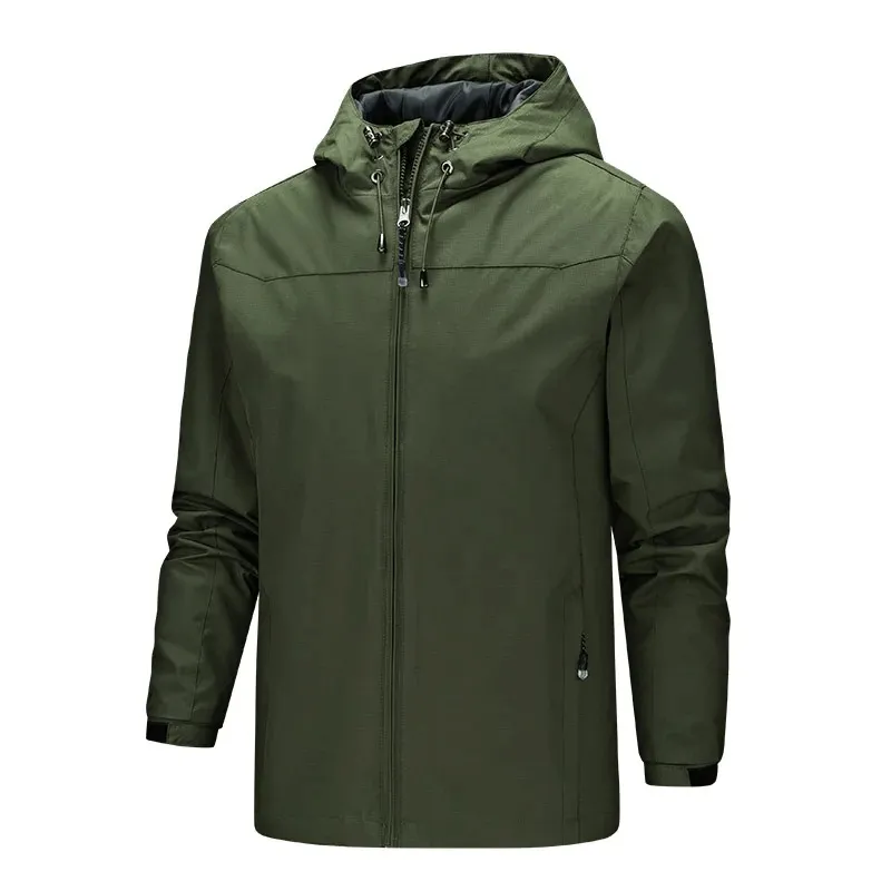 Outdoor Hooded Waterproof Windbreaker Jacket - SF1985