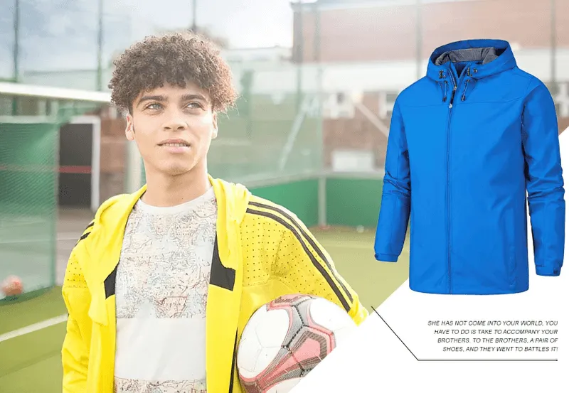Outdoor Hooded Waterproof Windbreaker Jacket - SF1985