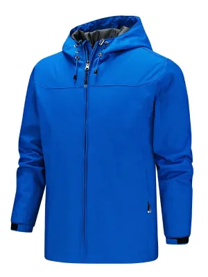 Outdoor Hooded Waterproof Windbreaker Jacket - SF1985