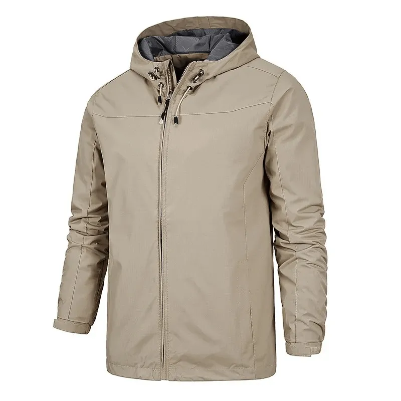 Outdoor Hooded Waterproof Windbreaker Jacket - SF1985