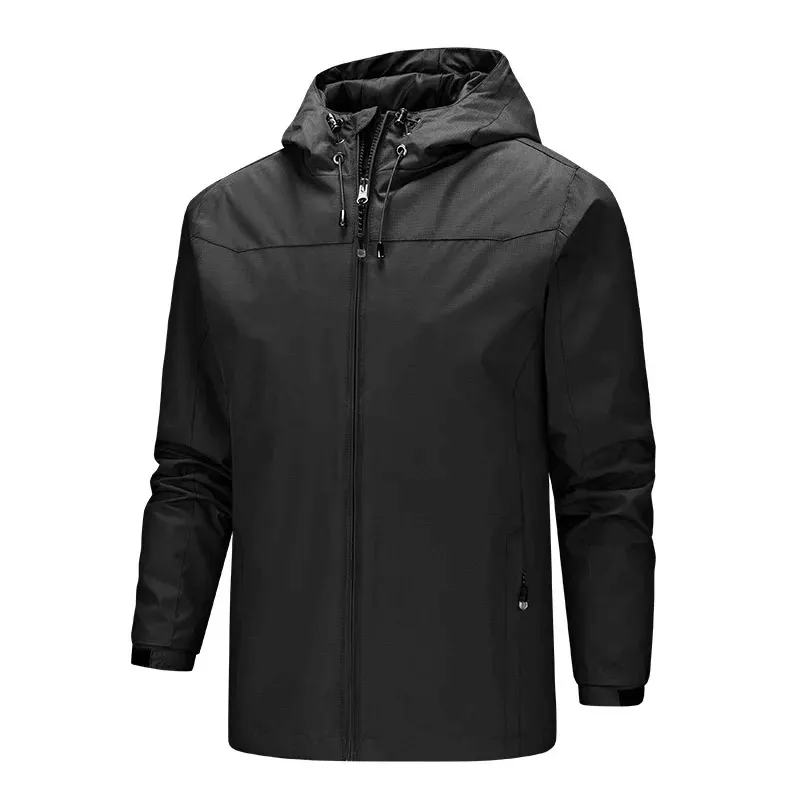 Outdoor Hooded Waterproof Windbreaker Jacket - SF1985